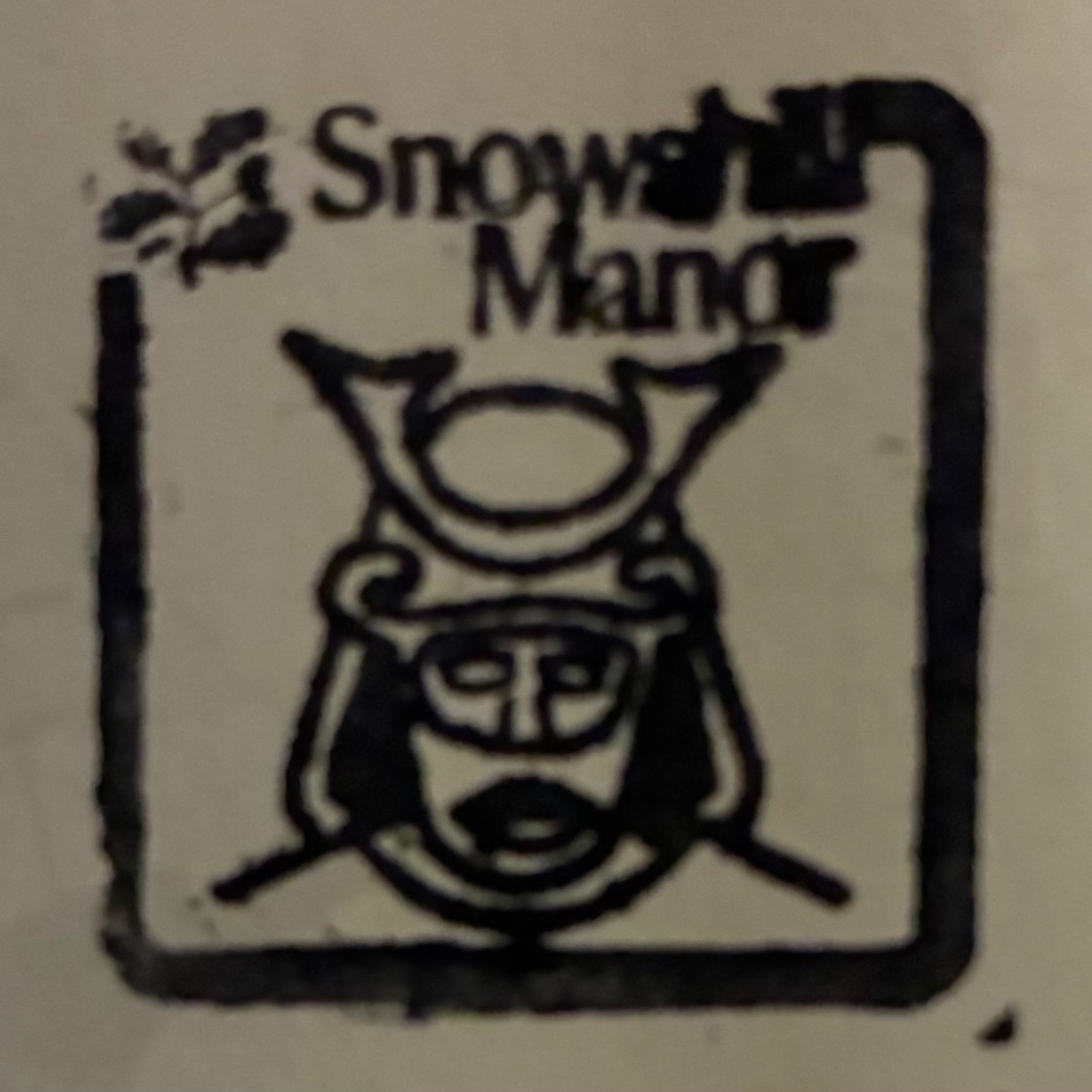 The stamp at Snowshill Manor