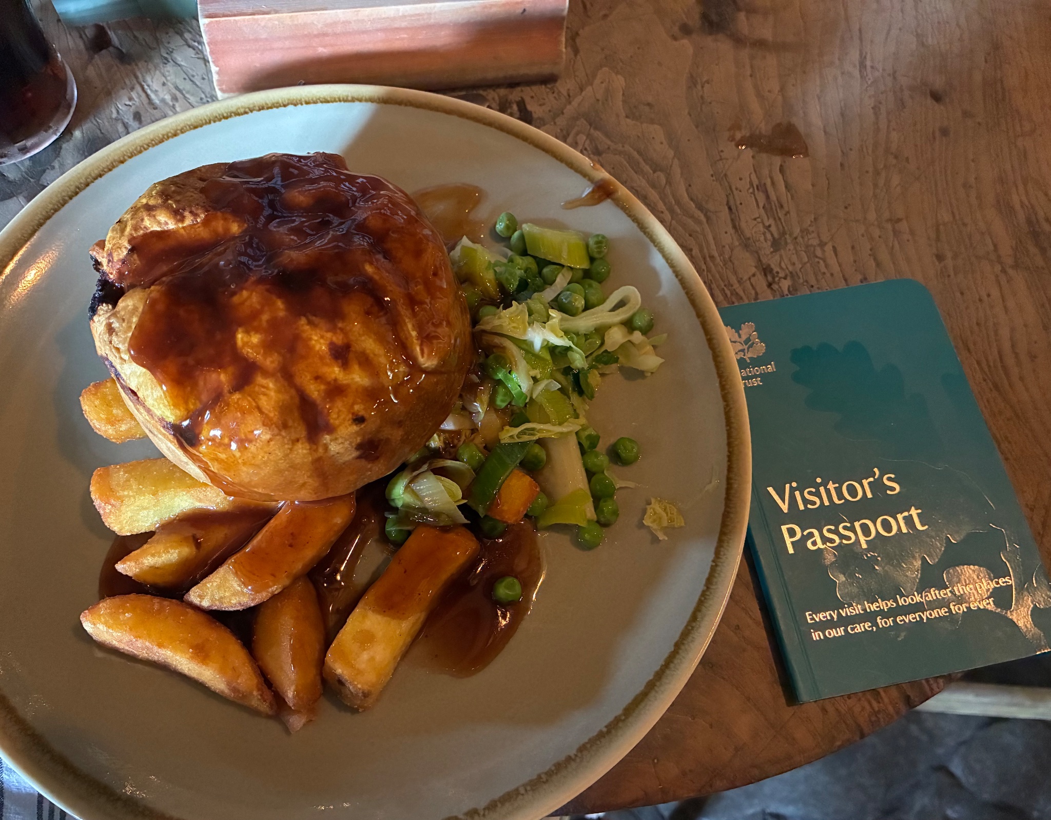 The Fleece Inn, photographed by a visitor