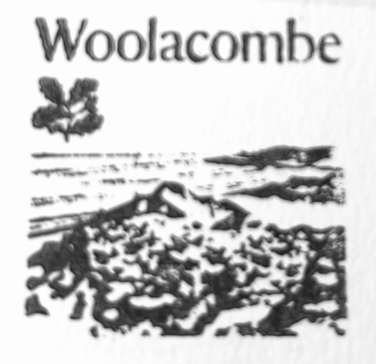 The stamp at Woolacombe