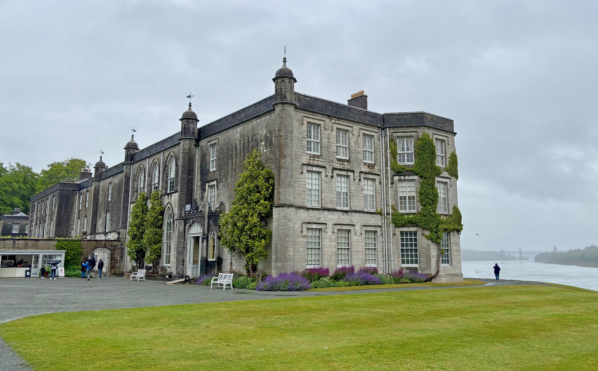 Plas Newydd, photographed by a visitor