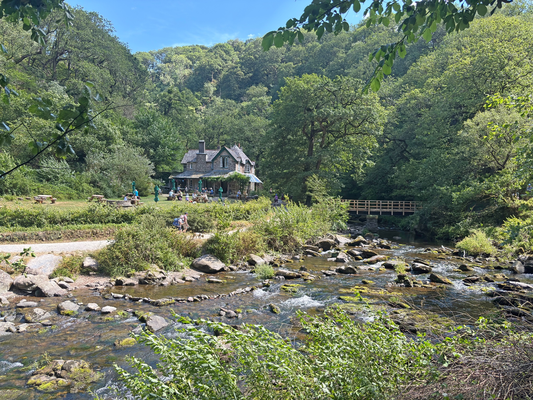 Watersmeet, photographed by a visitor