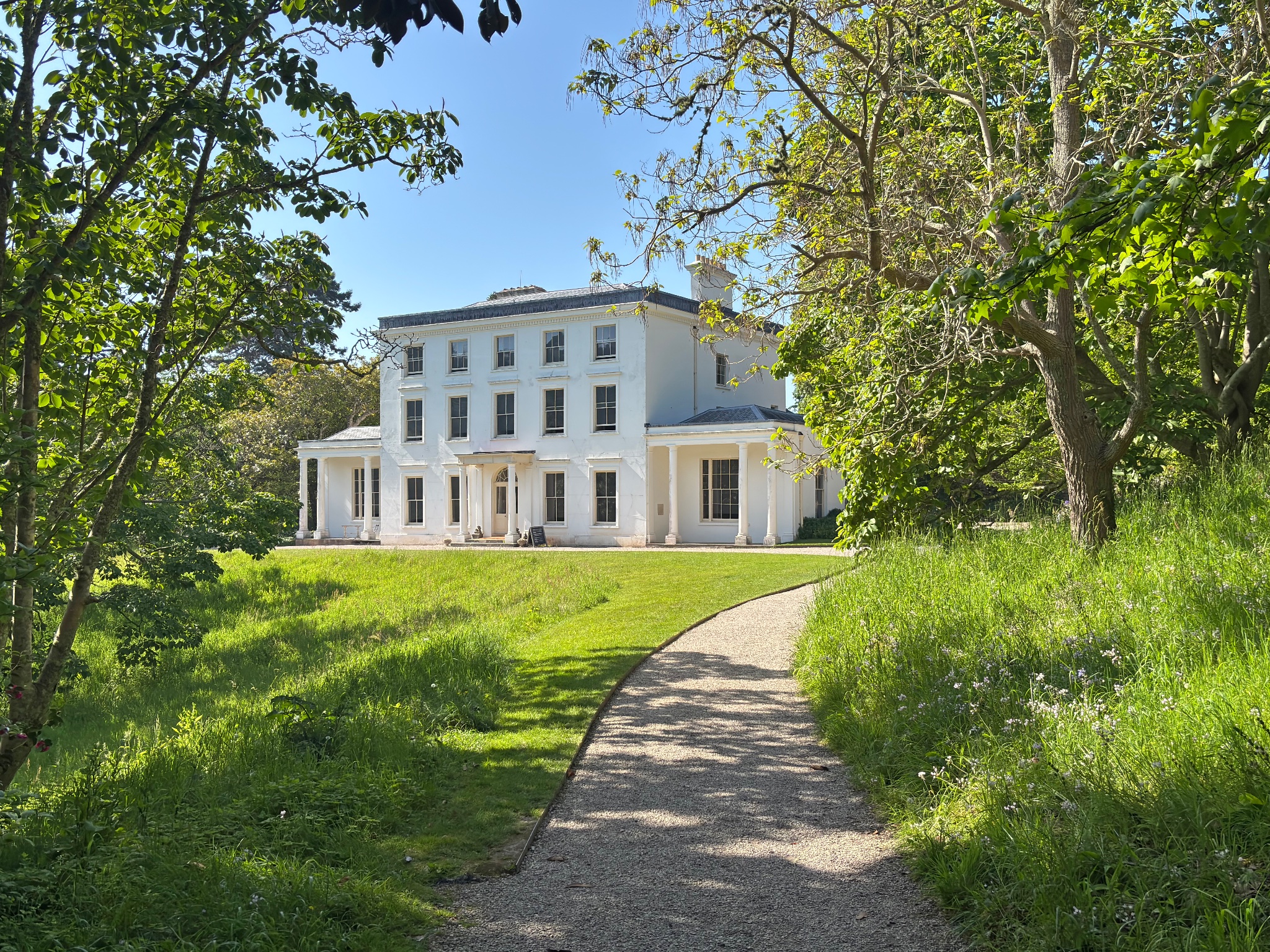 Greenway, photographed by a visitor