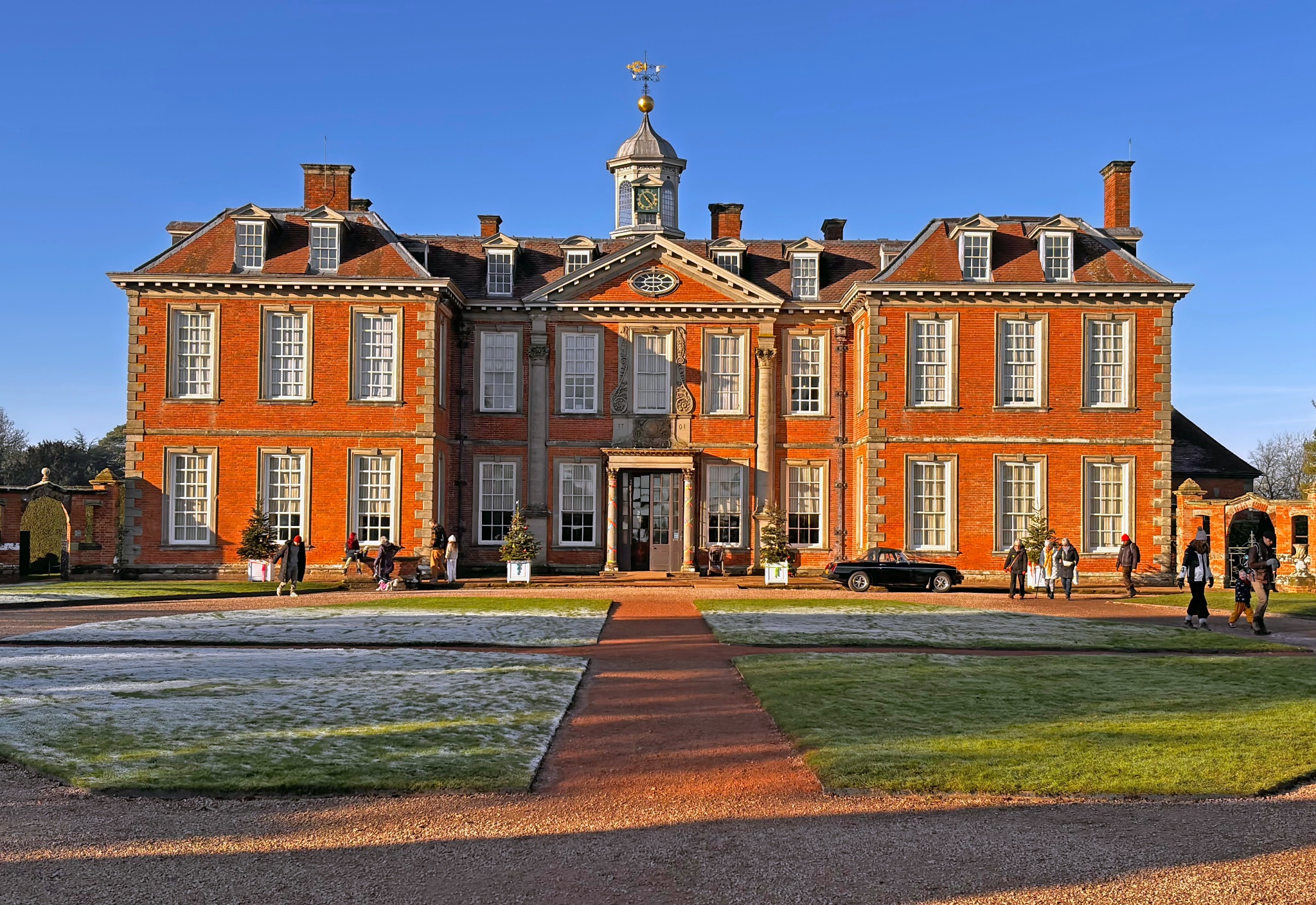 Hanbury Hall, photographed by a visitor