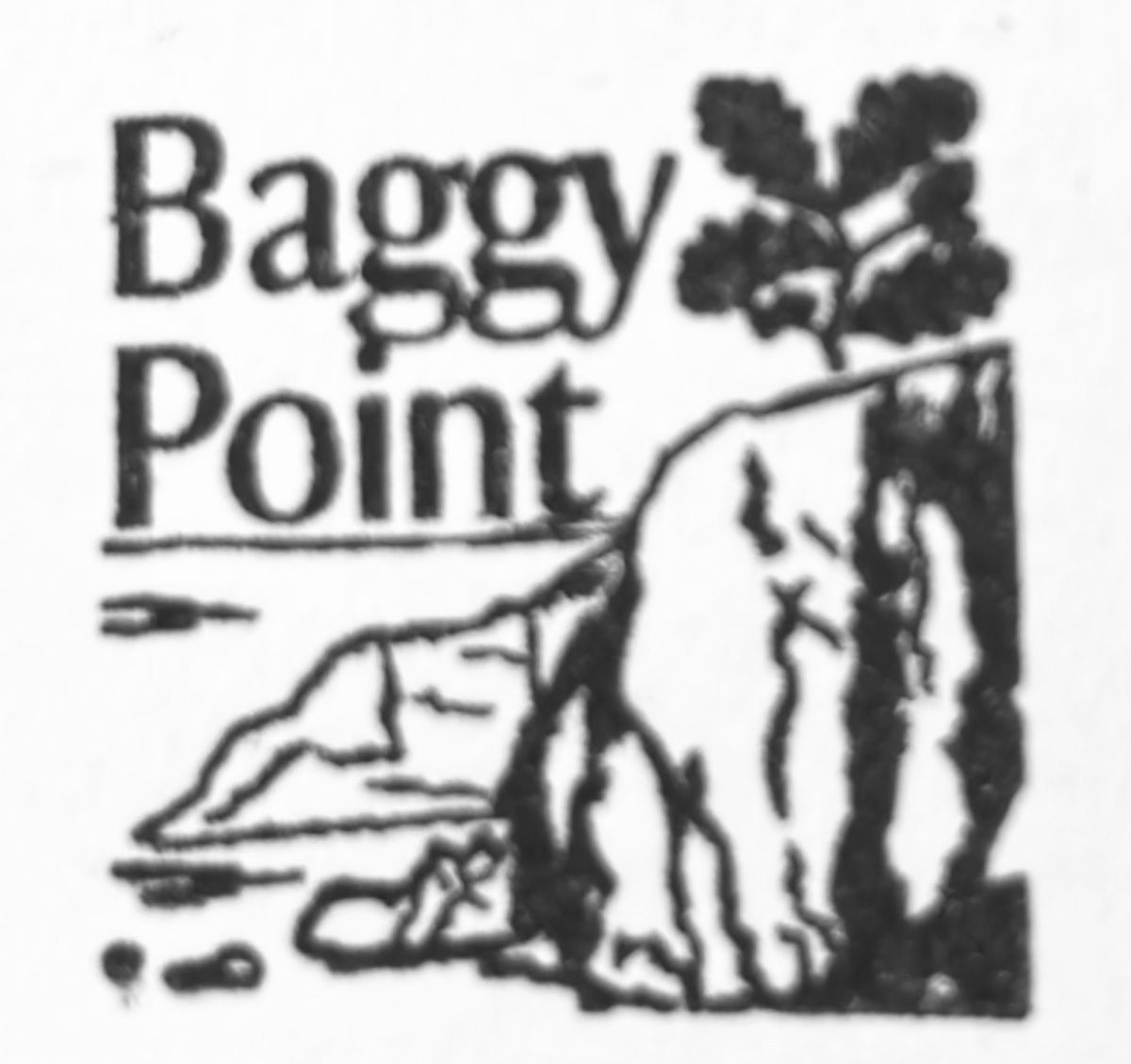 The stamp at Baggy Point