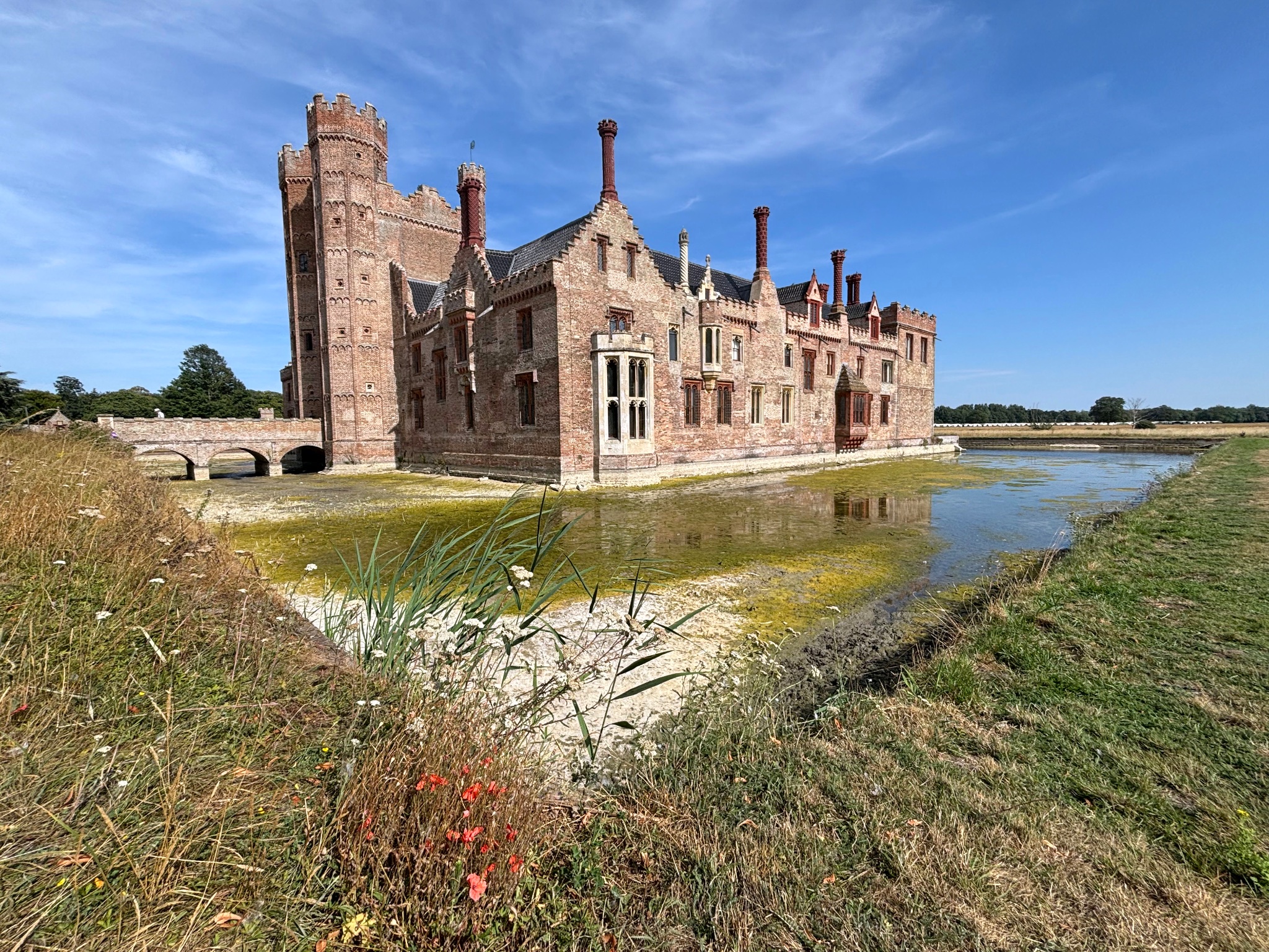 Oxburgh Hall, photographed by a visitor