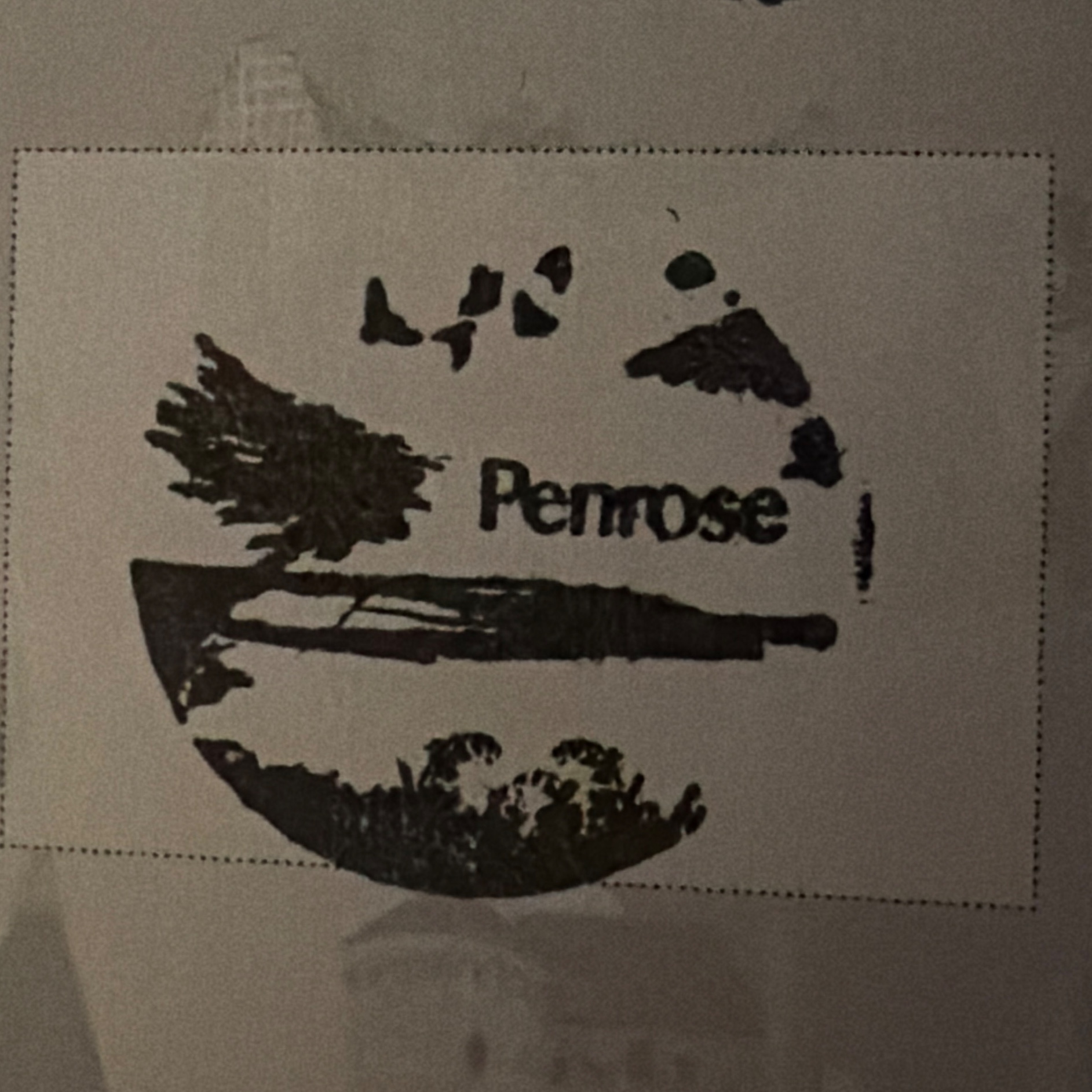 Official stamp shared by Vicki Crumpler