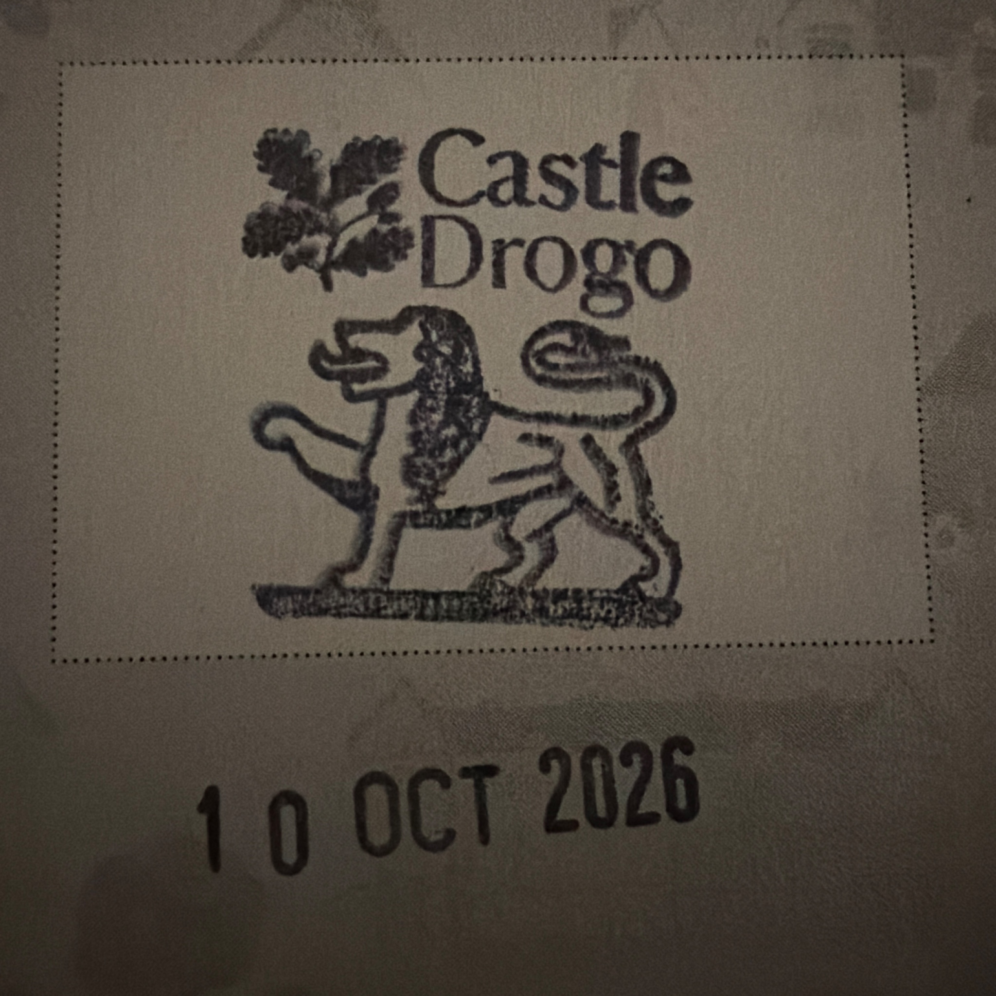 Official stamp shared by Vicki Crumpler