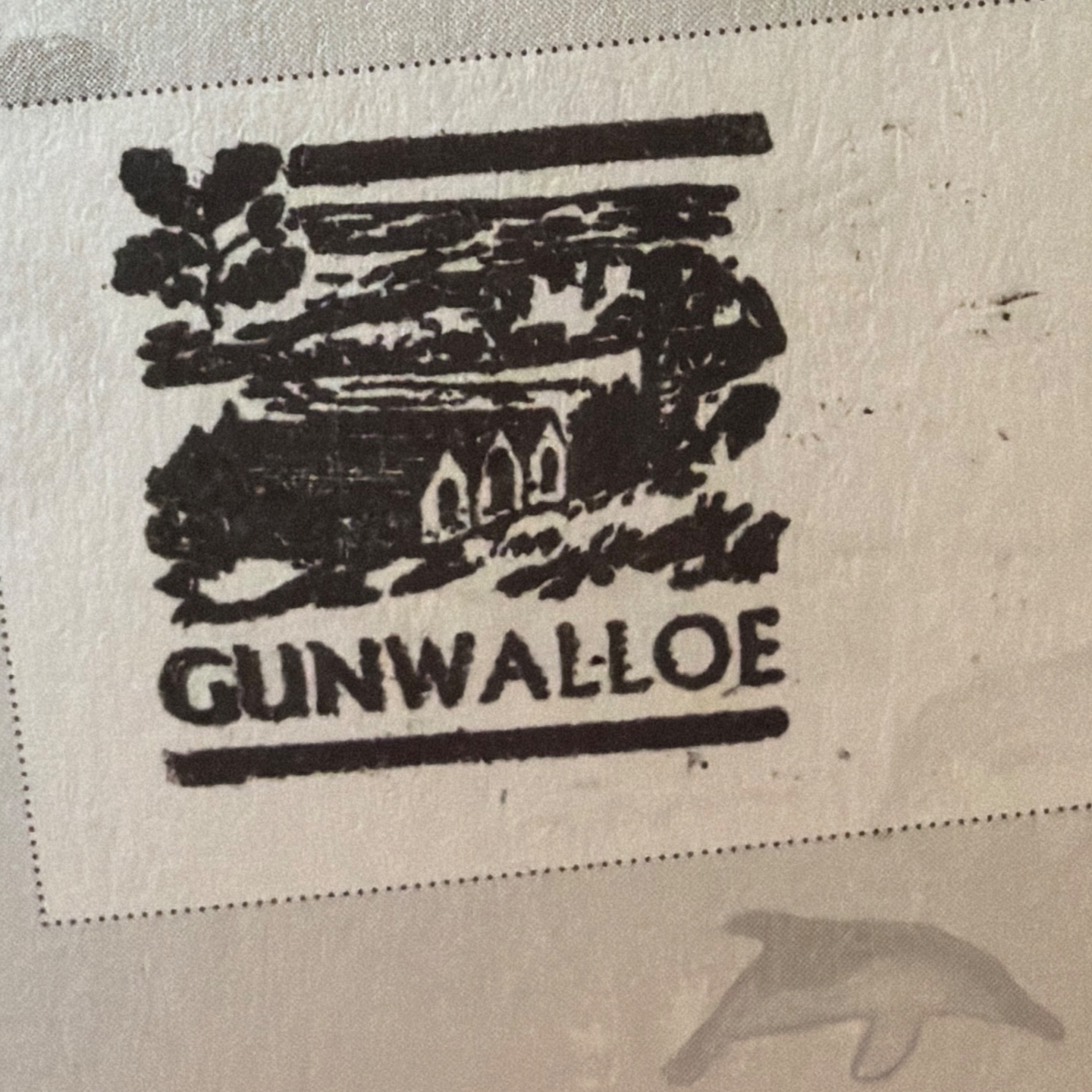 The stamp at Gunwalloe