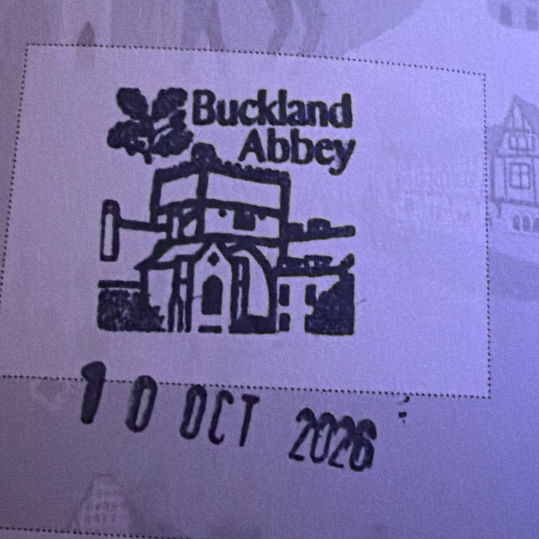 Official stamp shared by Vicki Crumpler