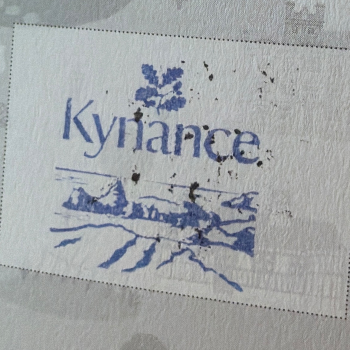 Official stamp shared by Vicki Crumpler