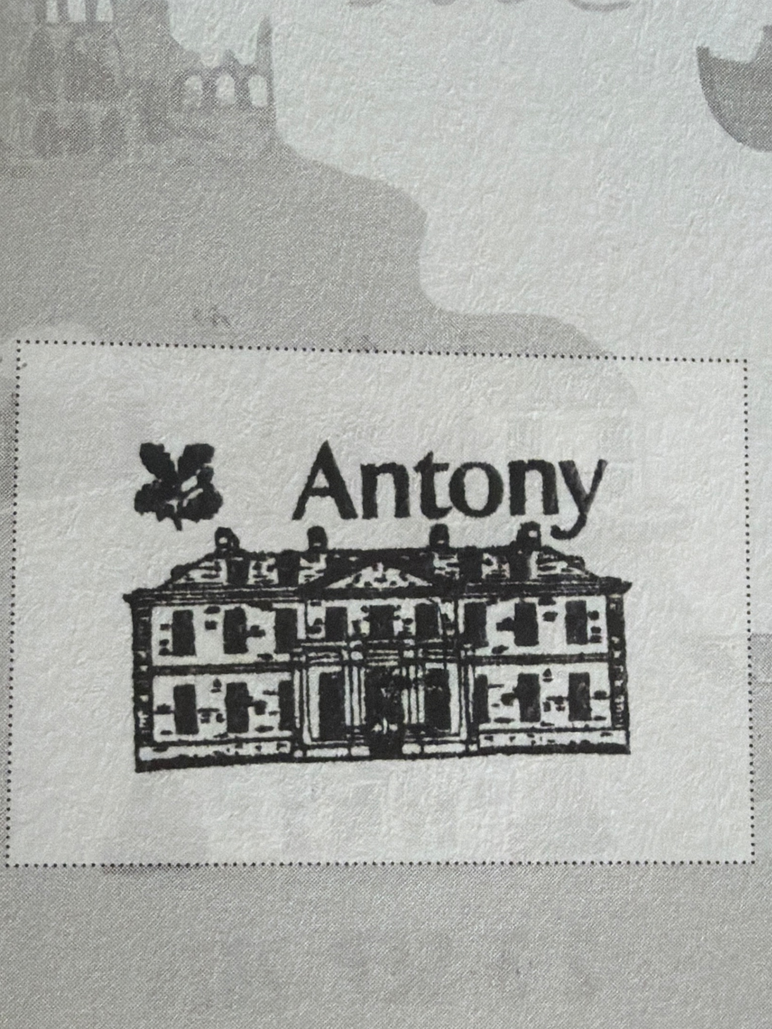 The stamp at Antony House