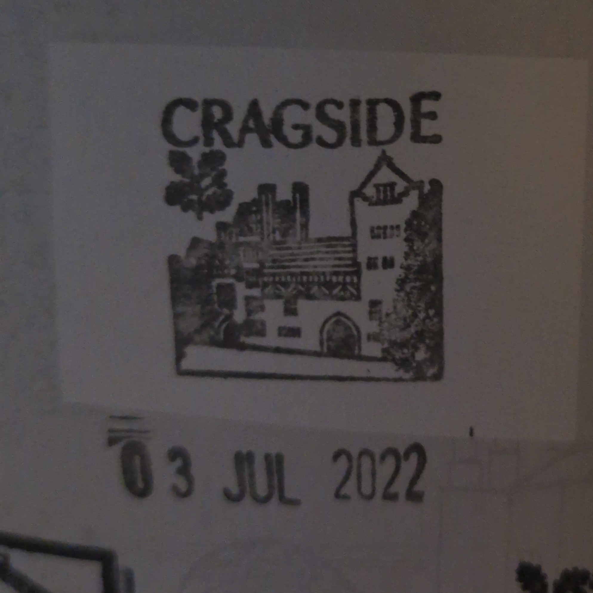 The stamp at Cragside