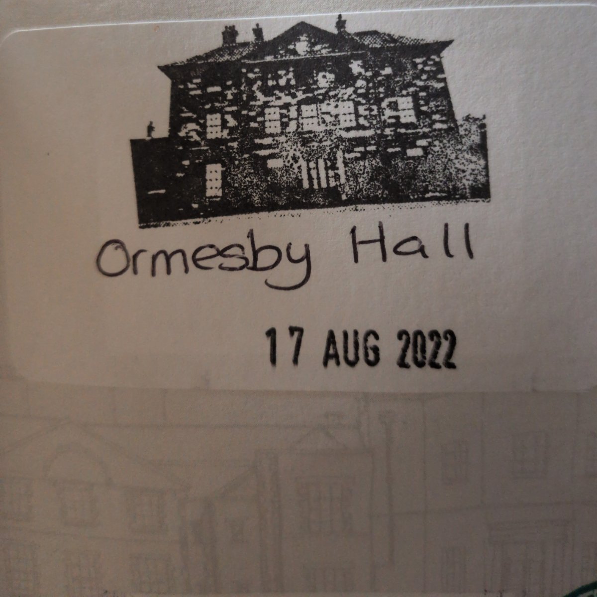 The stamp at Ormesby Hall