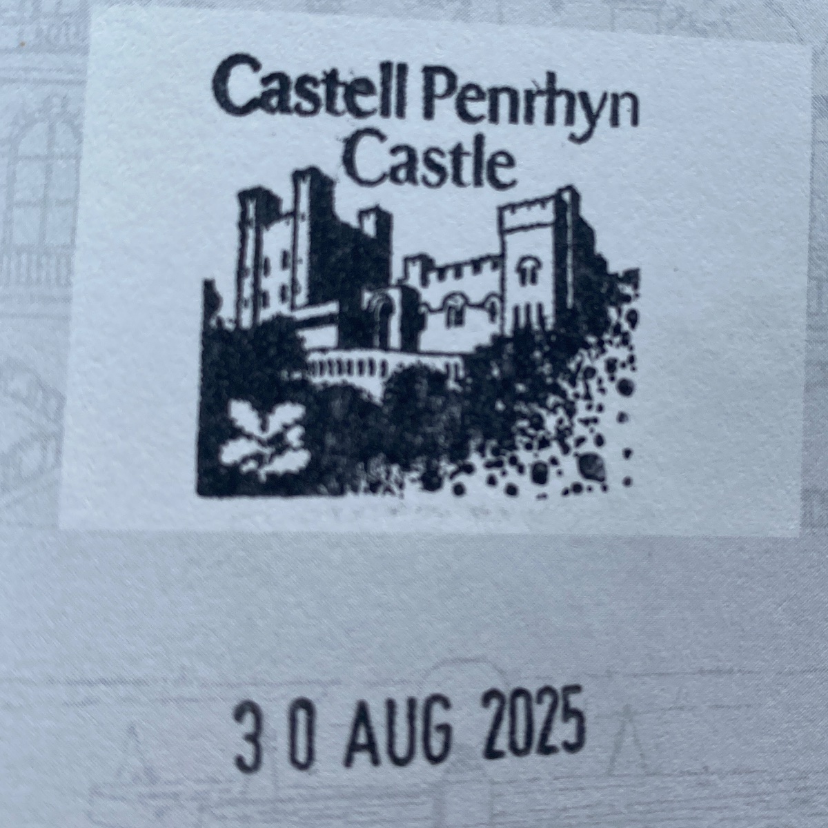 Official stamp shared by Caroline Corah