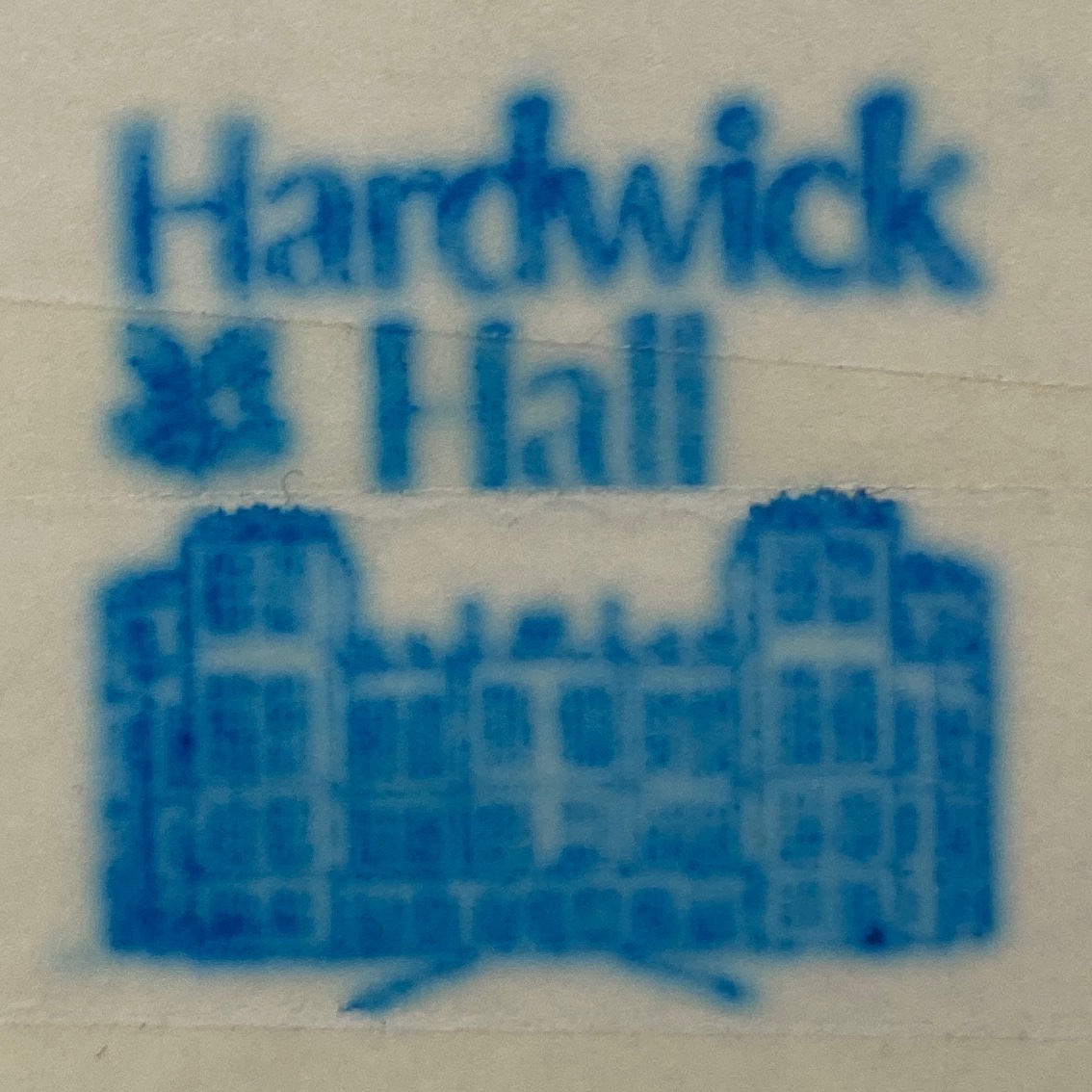 The stamp at Hardwick Hall