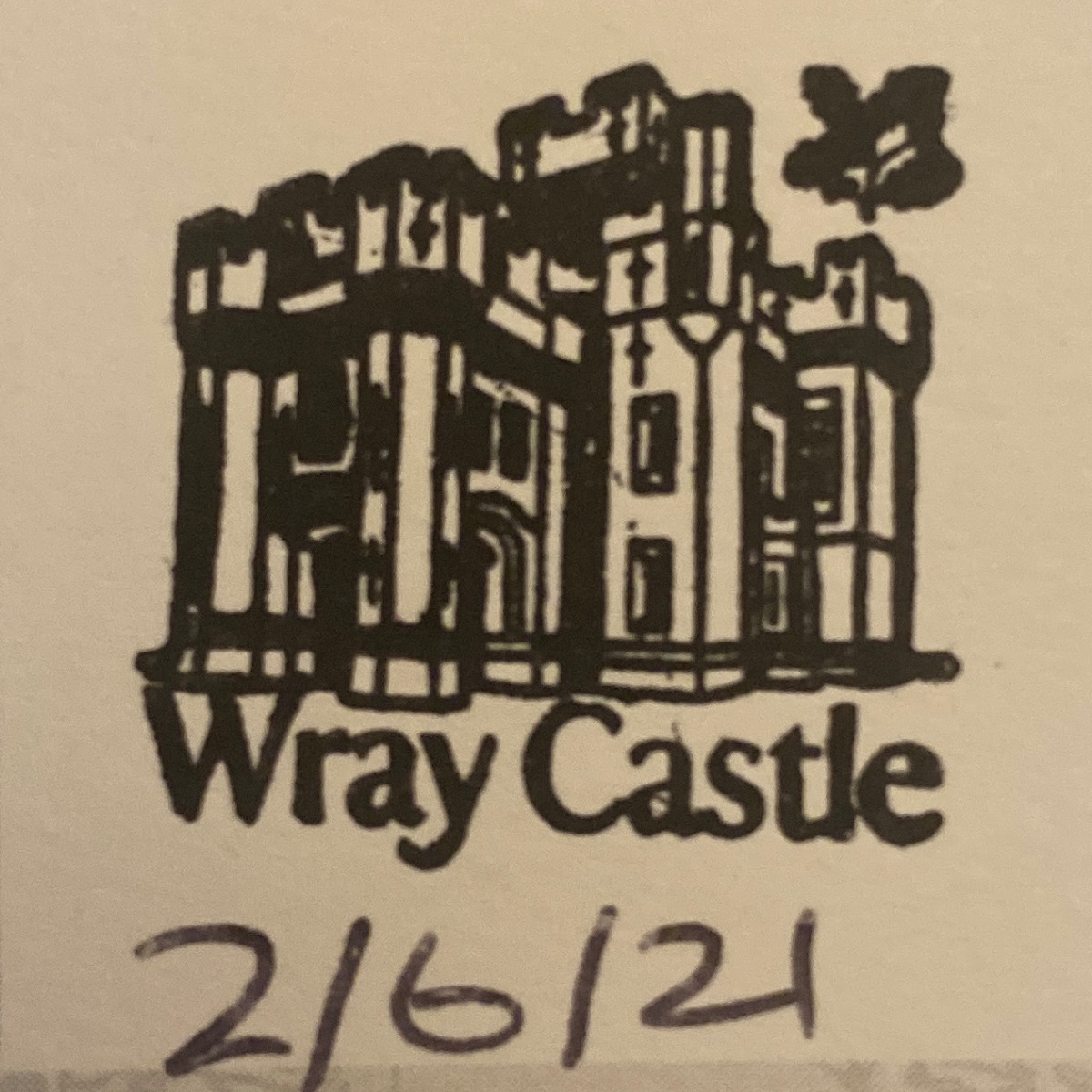 The stamp at Wray Castle