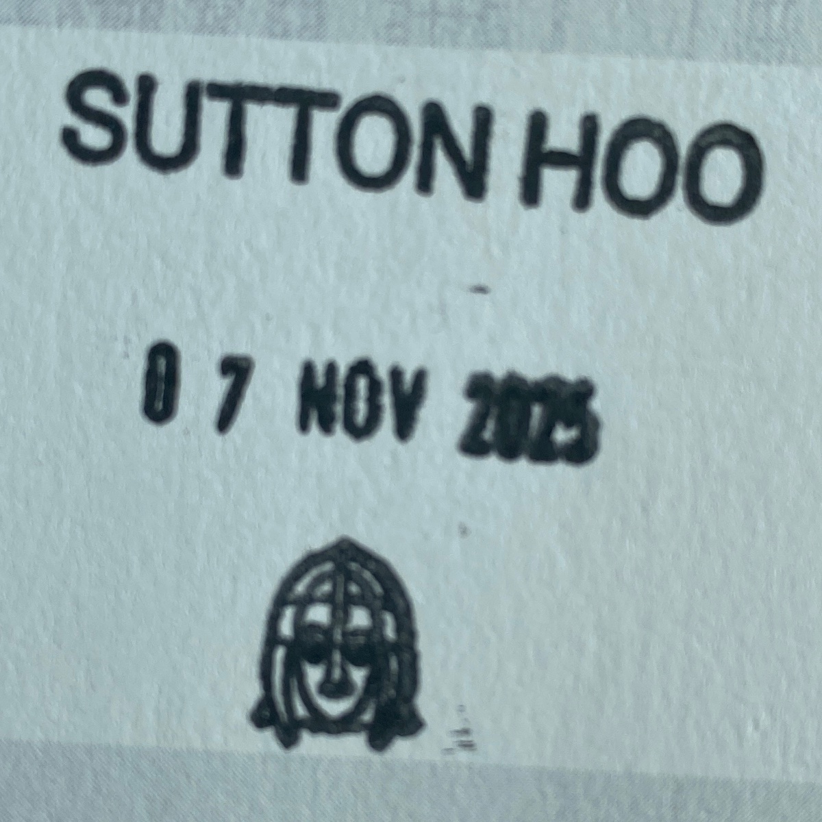 Official stamp shared by Caroline Corah