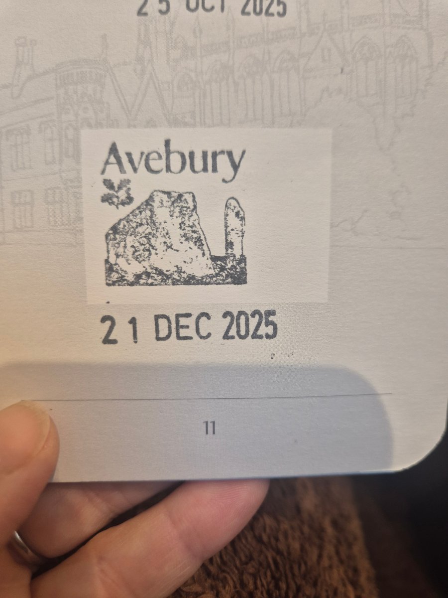 The stamp at Avebury