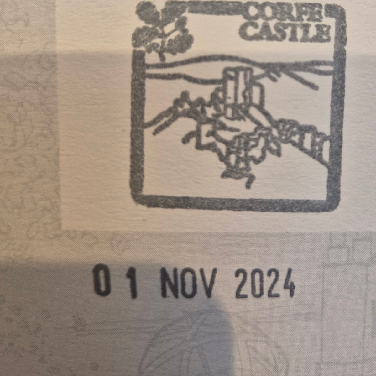 Official stamp shared by Jess Baxter