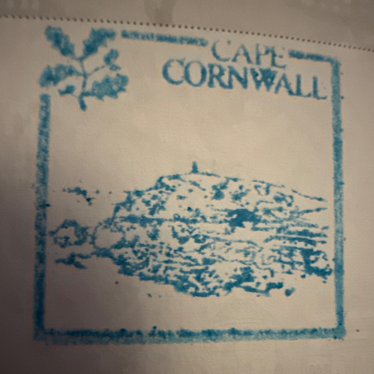 The stamp at Cape Cornwall