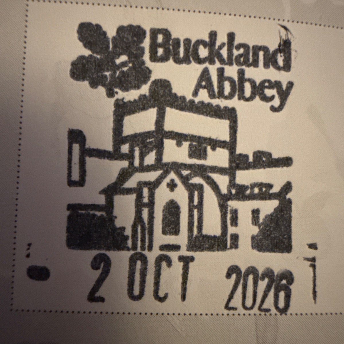 Official stamp shared by Kat Jewell