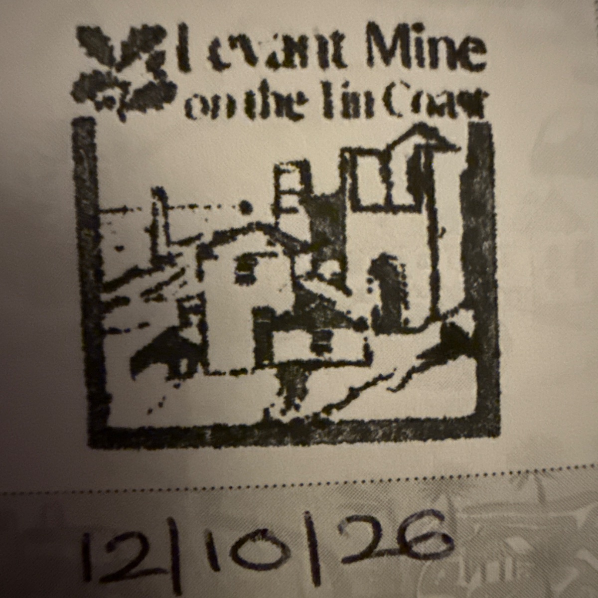 Official stamp shared by Kat Jewell
