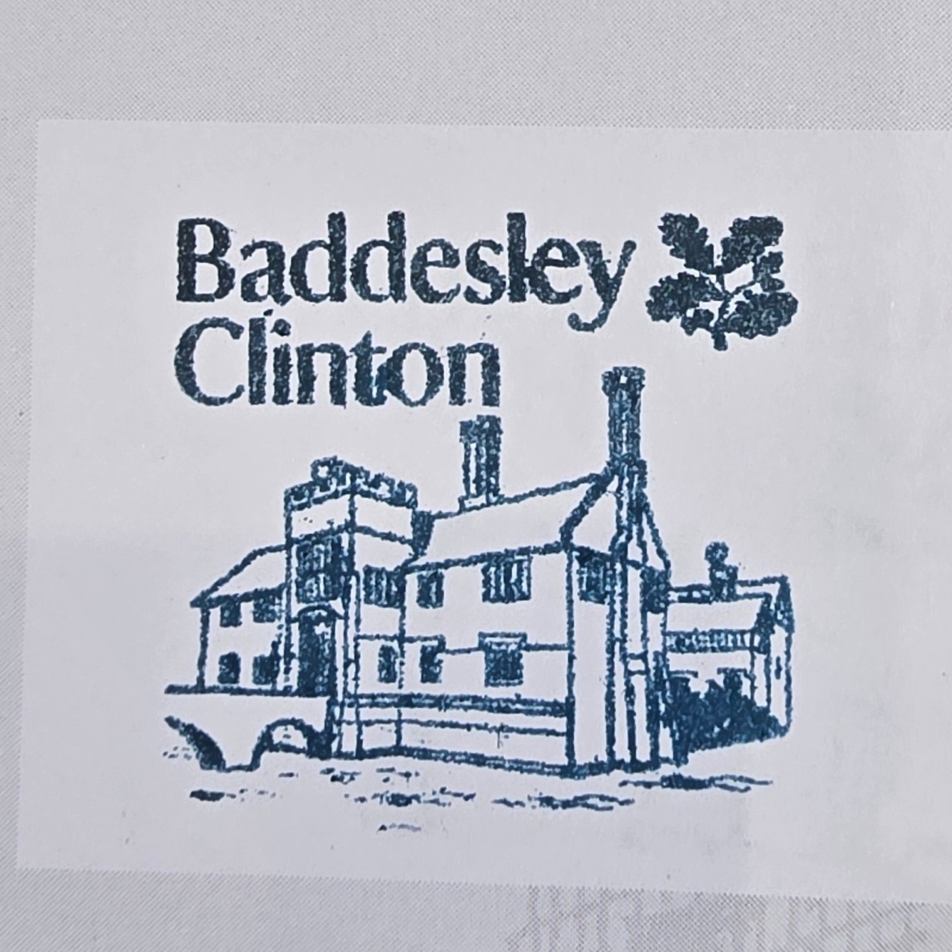 The stamp at Baddesley Clinton