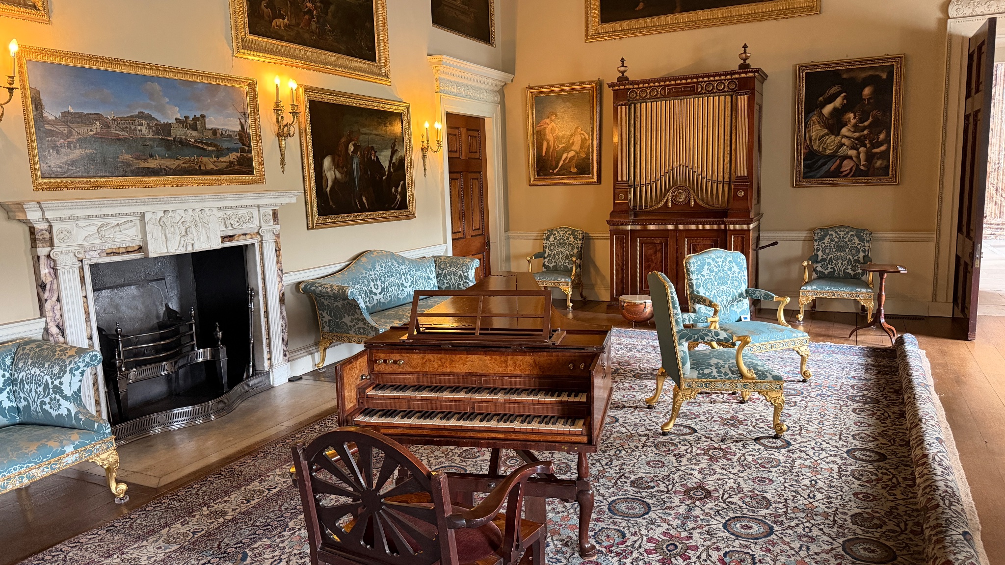 Kedleston Hall, photographed by a visitor