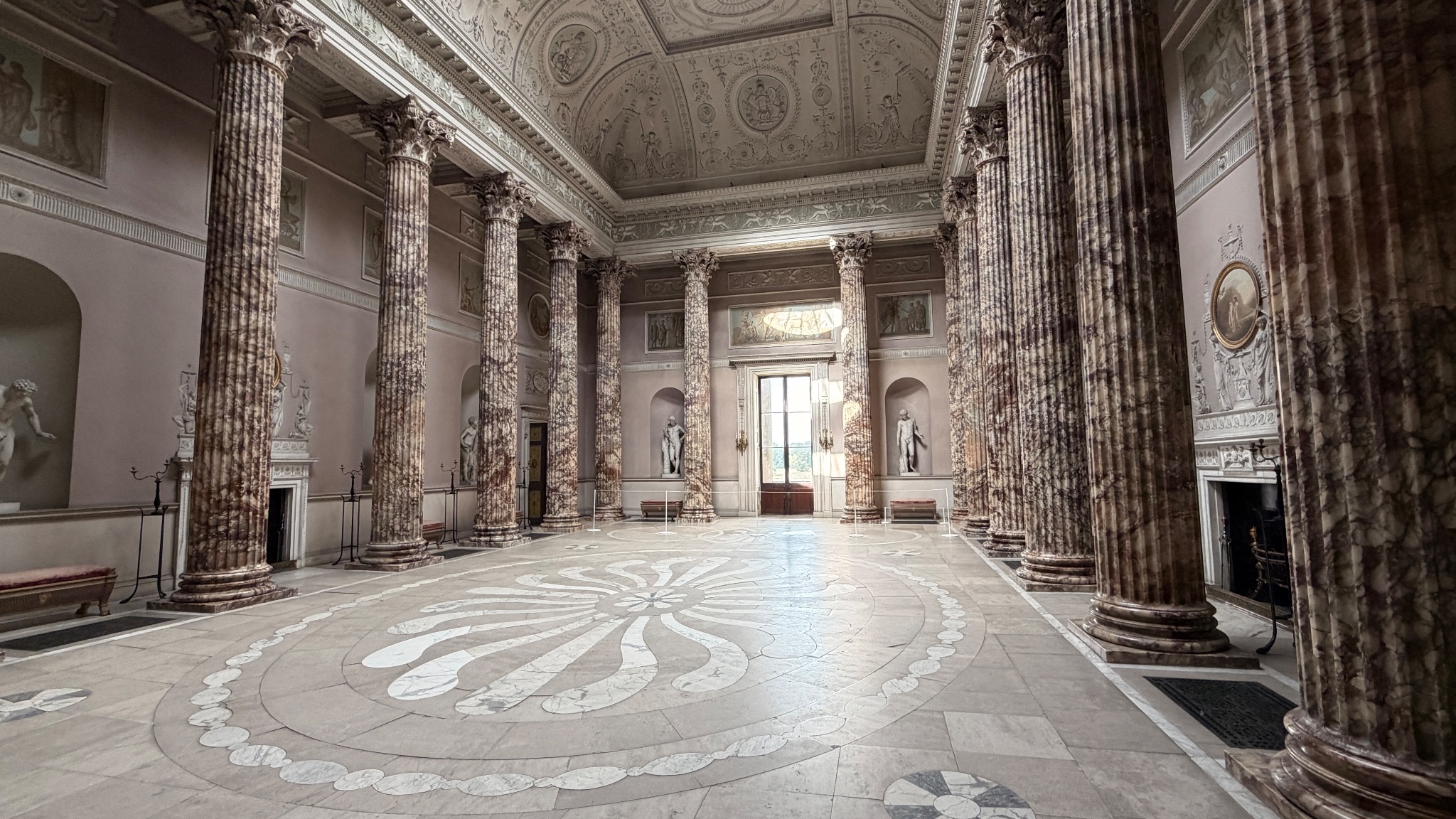 Kedleston Hall, photographed by a visitor