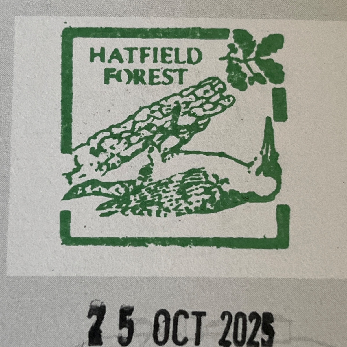 Official stamp shared by Sarah Lemay