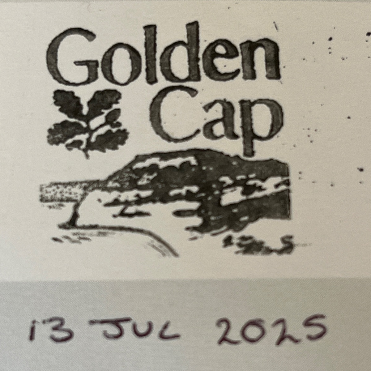 Official stamp shared by Sarah Lemay