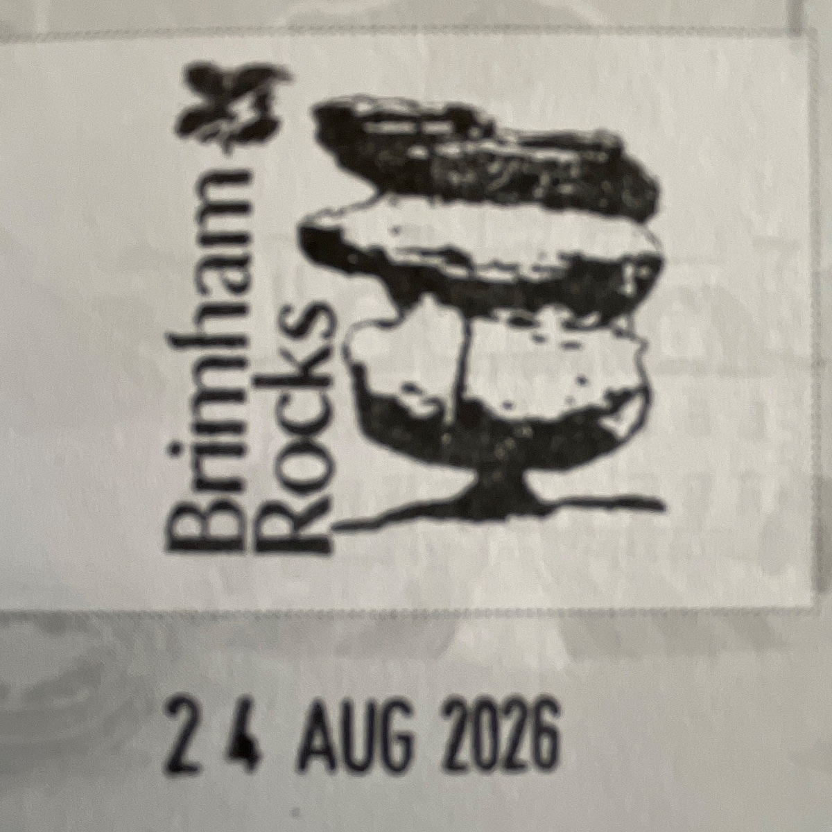 Official stamp shared by Sarah Lemay
