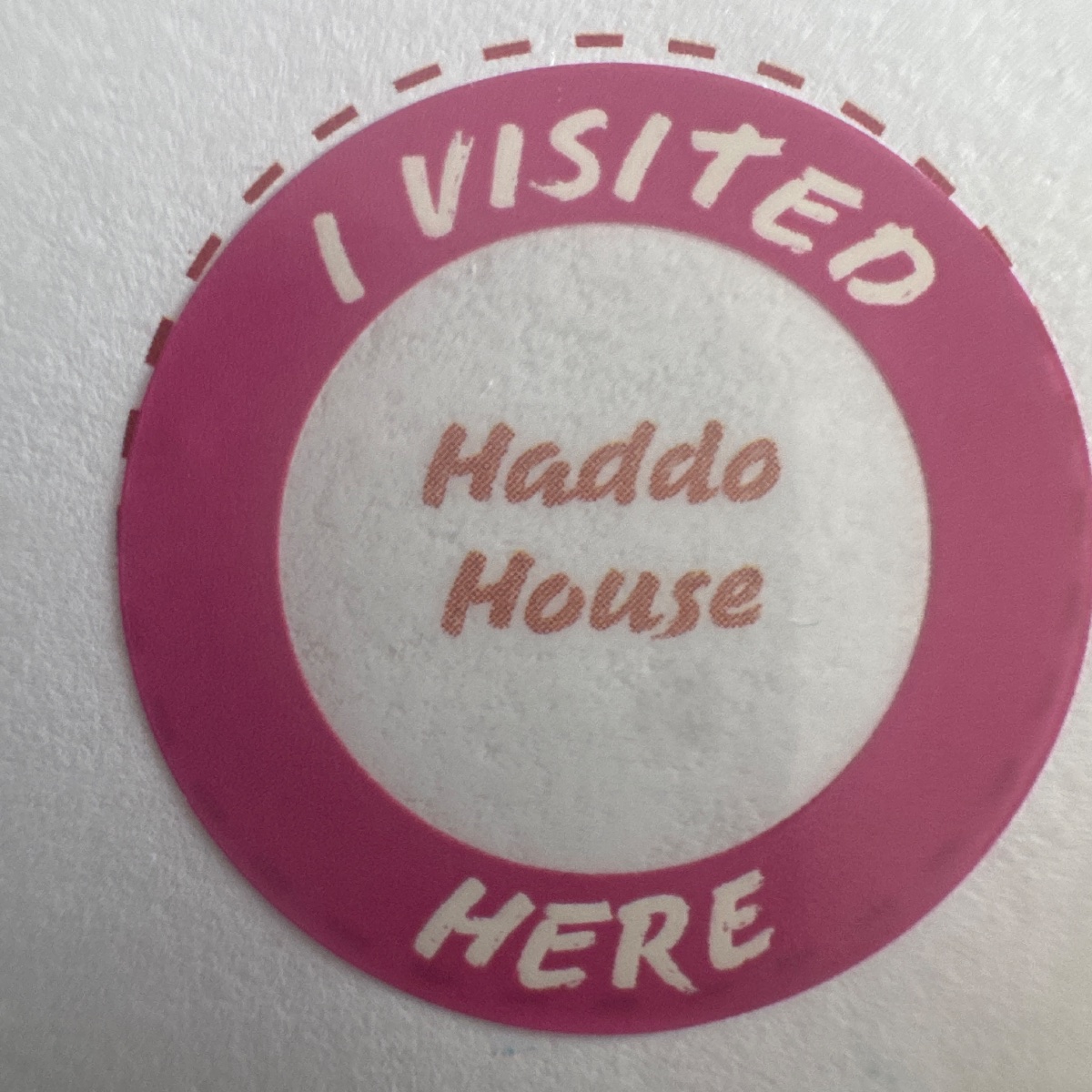 The stamp at Haddo House