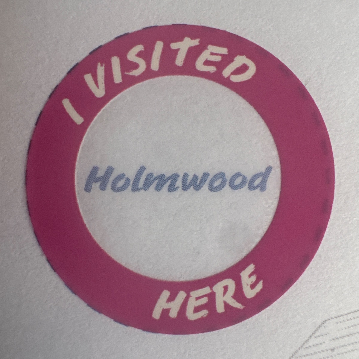 The stamp at Holmwood