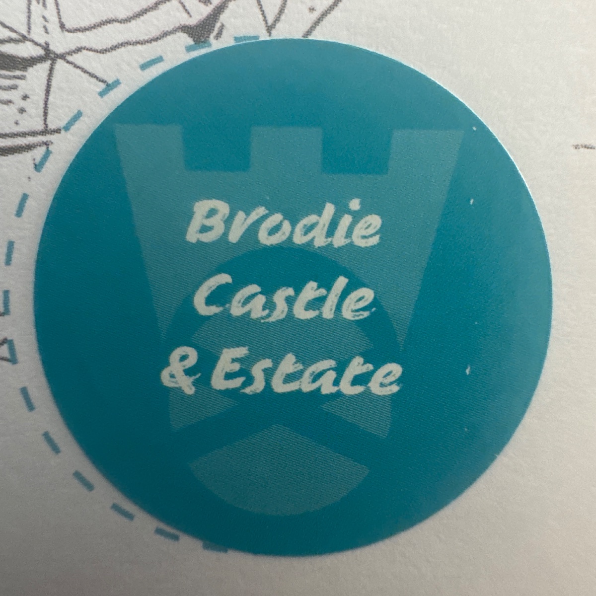 The stamp at Brodie Castle & Estate