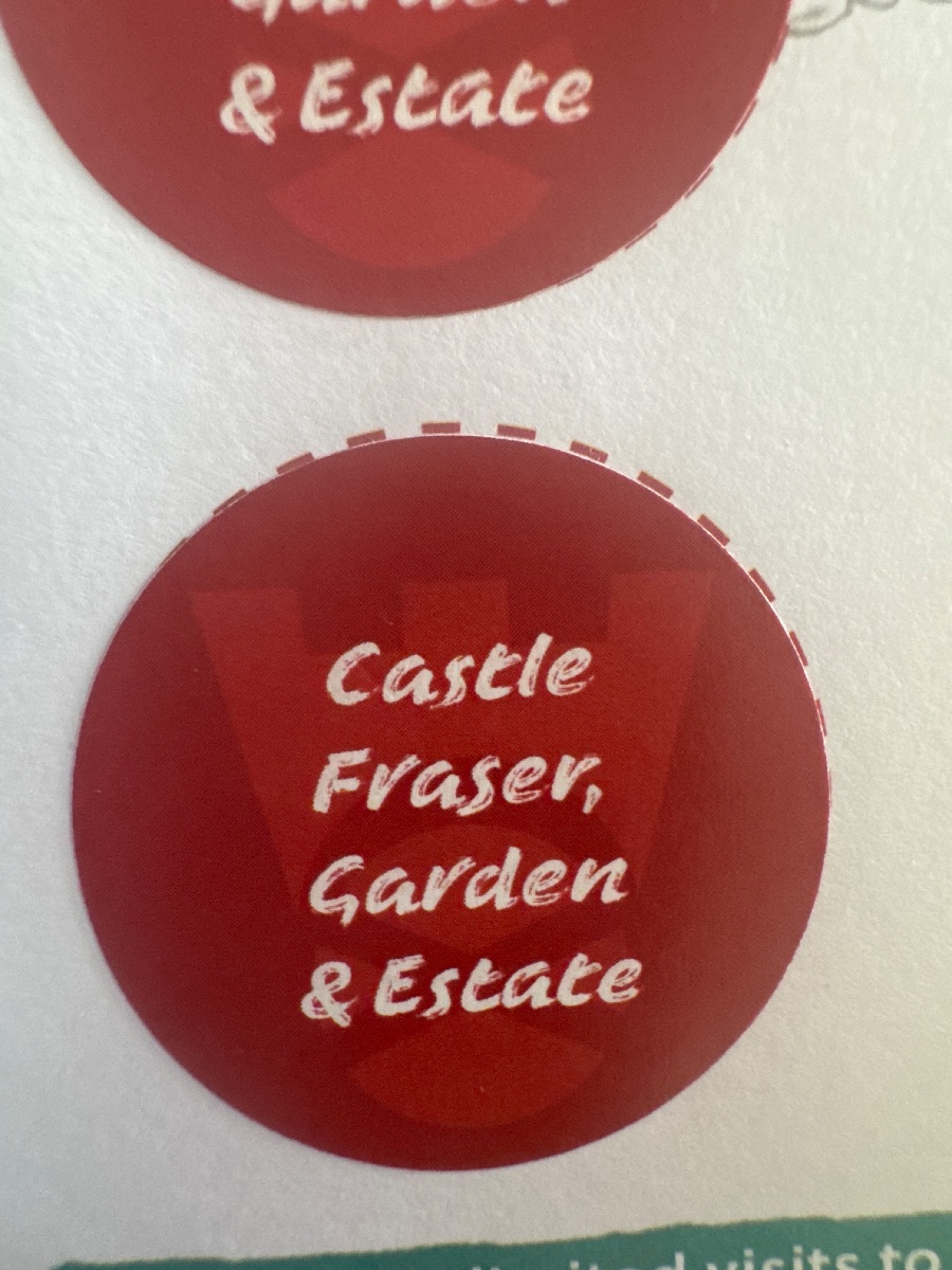 The stamp at Castle Fraser, Garden & Estate
