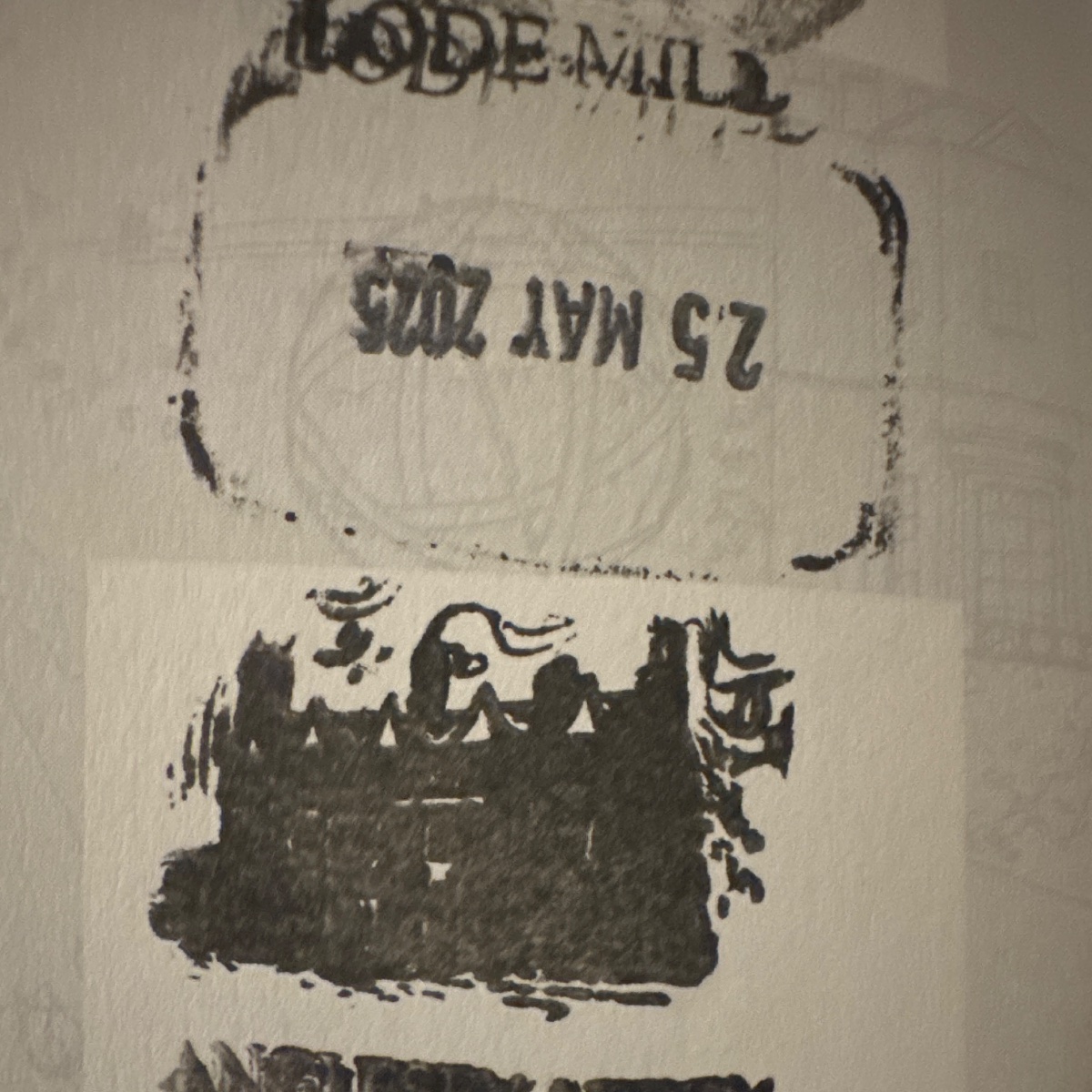 Official stamp shared by Miriam Tohatan