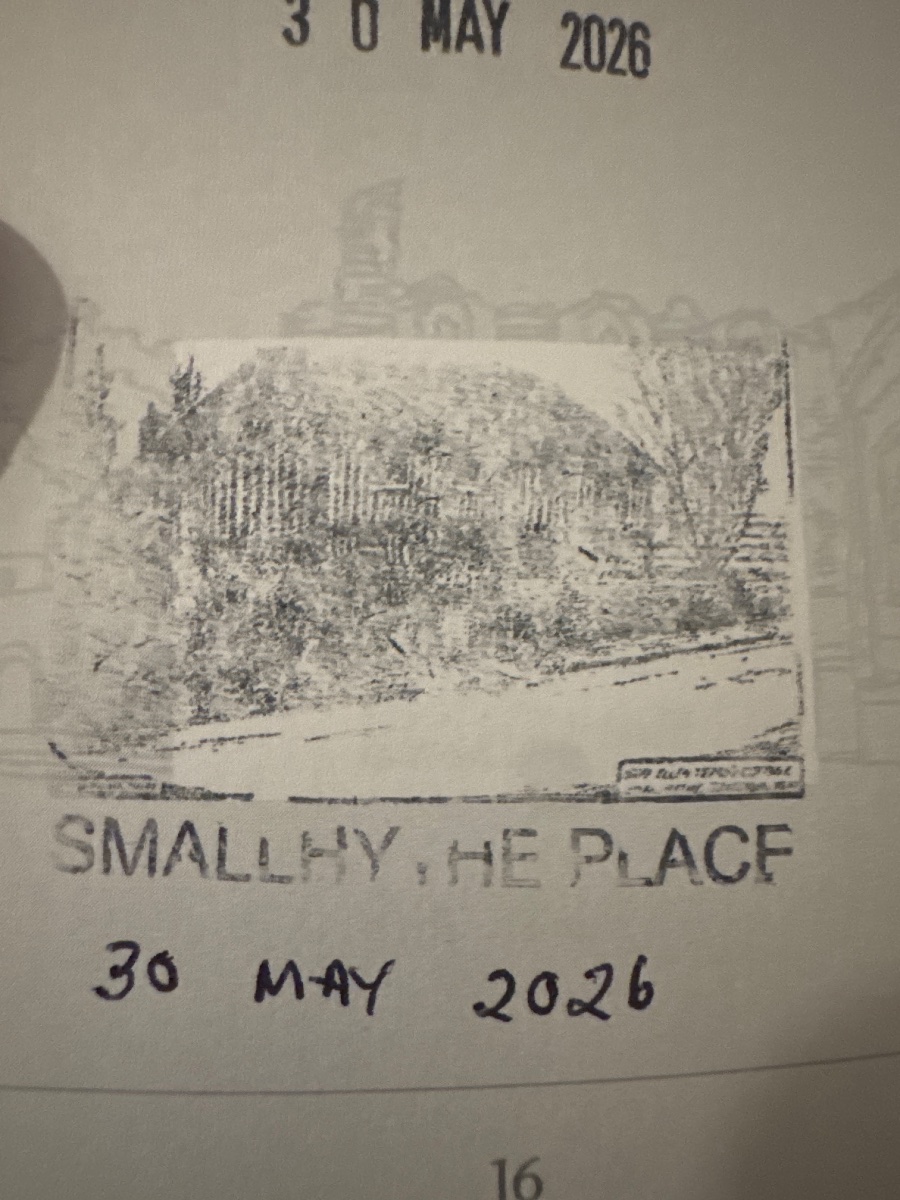 The stamp at Smallhythe Place