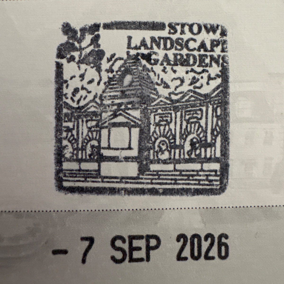 Official stamp shared by Carly Chandler