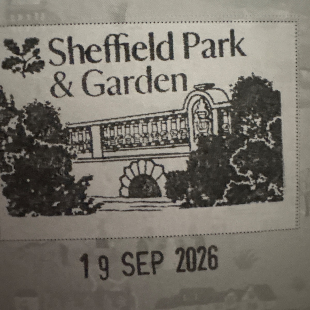 Official stamp shared by Carly Chandler