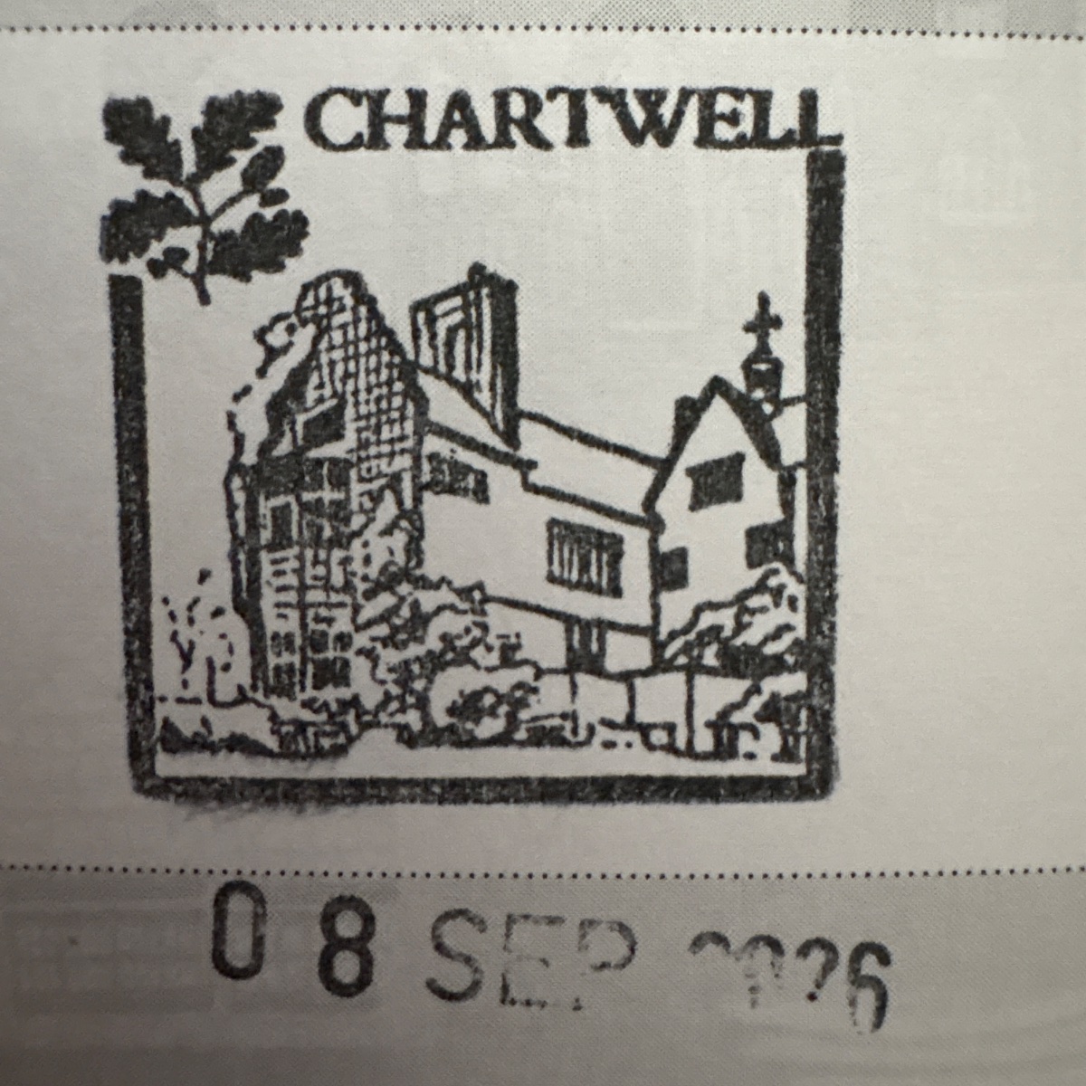Official stamp shared by Carly Chandler