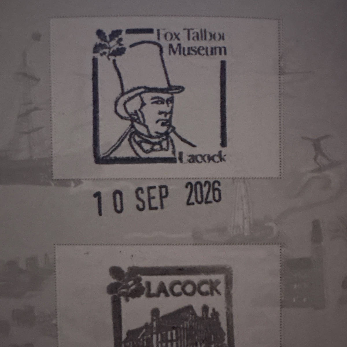 Official stamp shared by Carly Chandler
