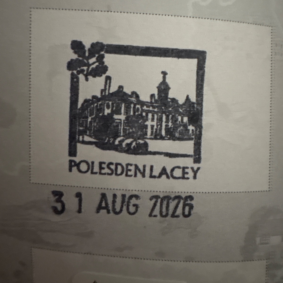 Official stamp shared by Carly Chandler