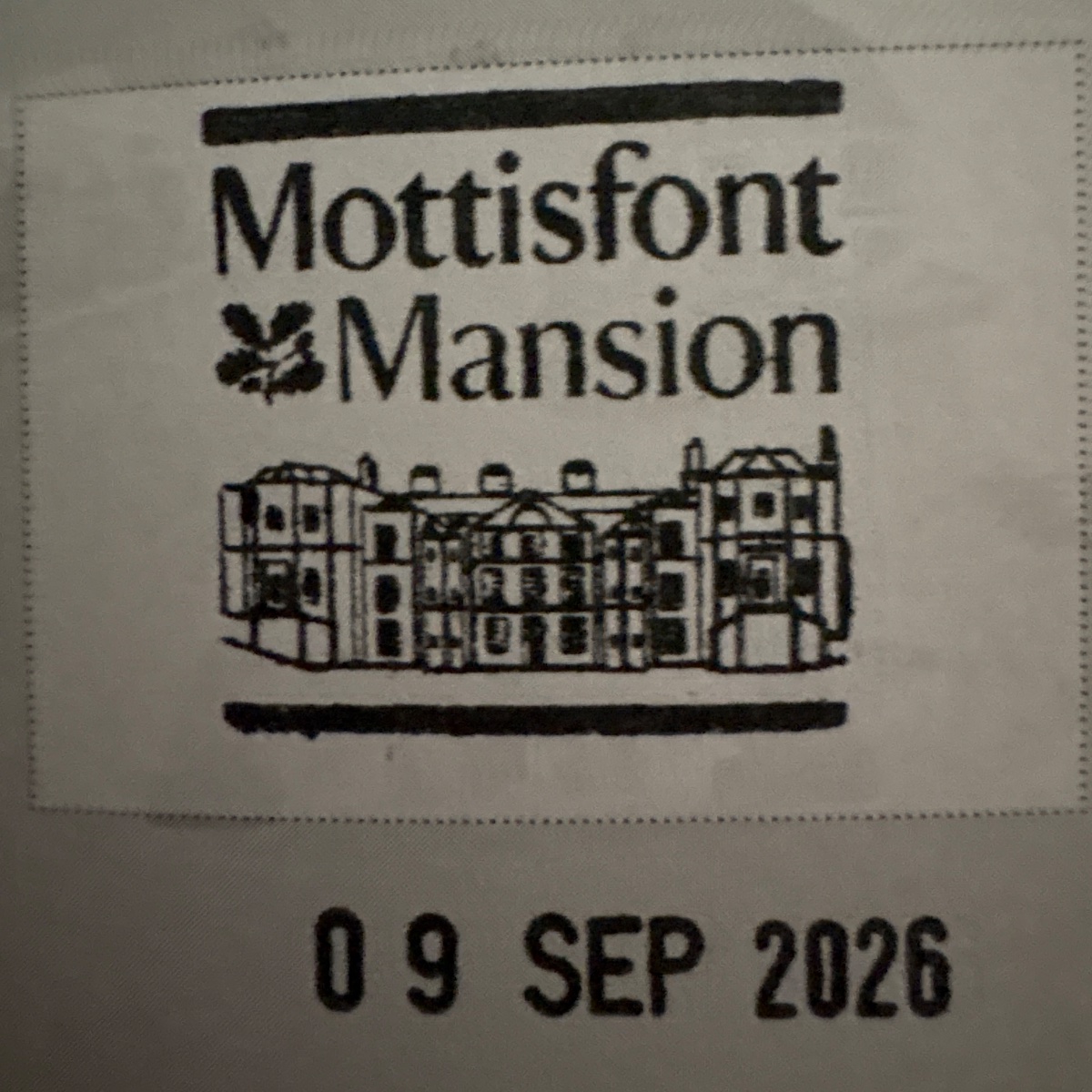 Official stamp shared by Carly Chandler