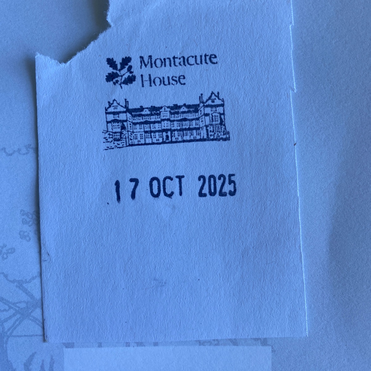 Official stamp shared by Charlotte Arnold