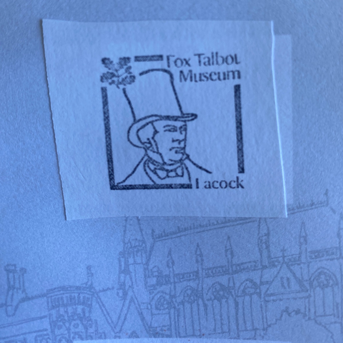 Official stamp shared by Charlotte Arnold