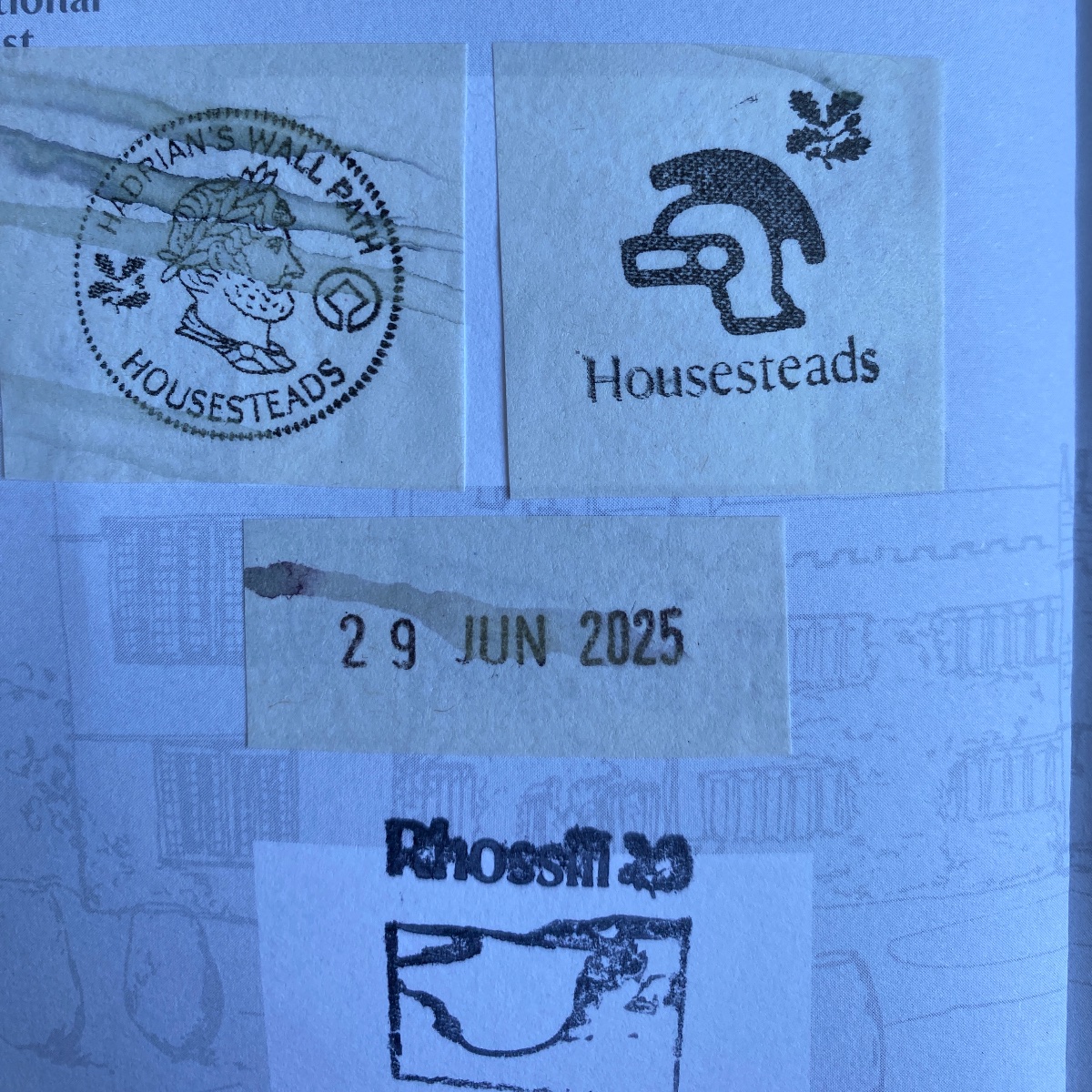 Official stamp shared by Charlotte Arnold