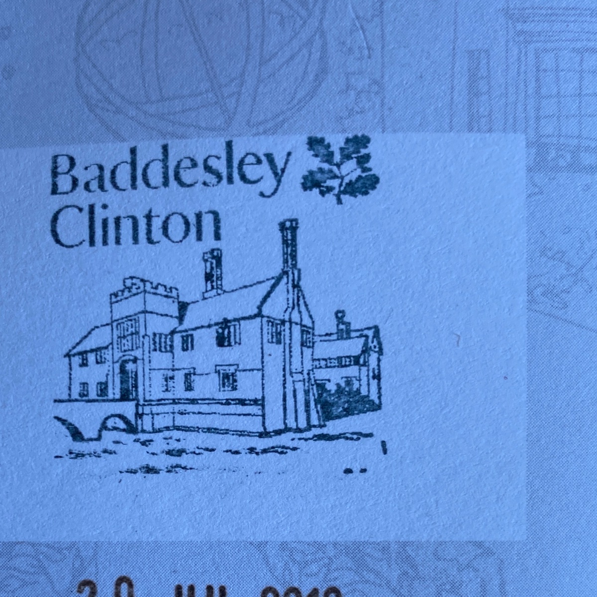 Official stamp shared by Charlotte Arnold