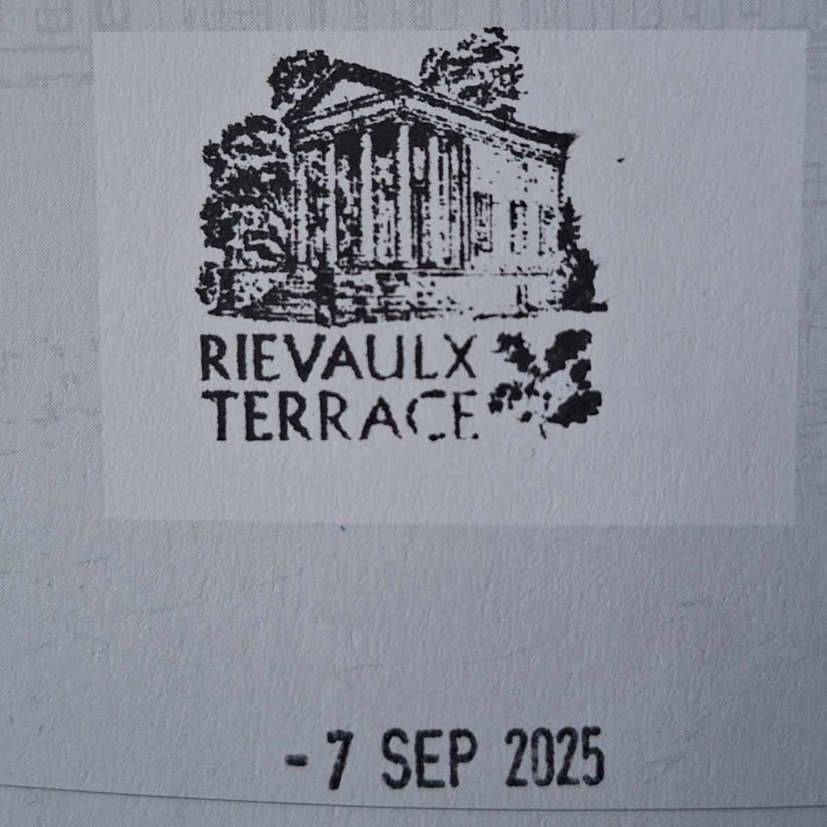 Official stamp shared by Kerensa Rees