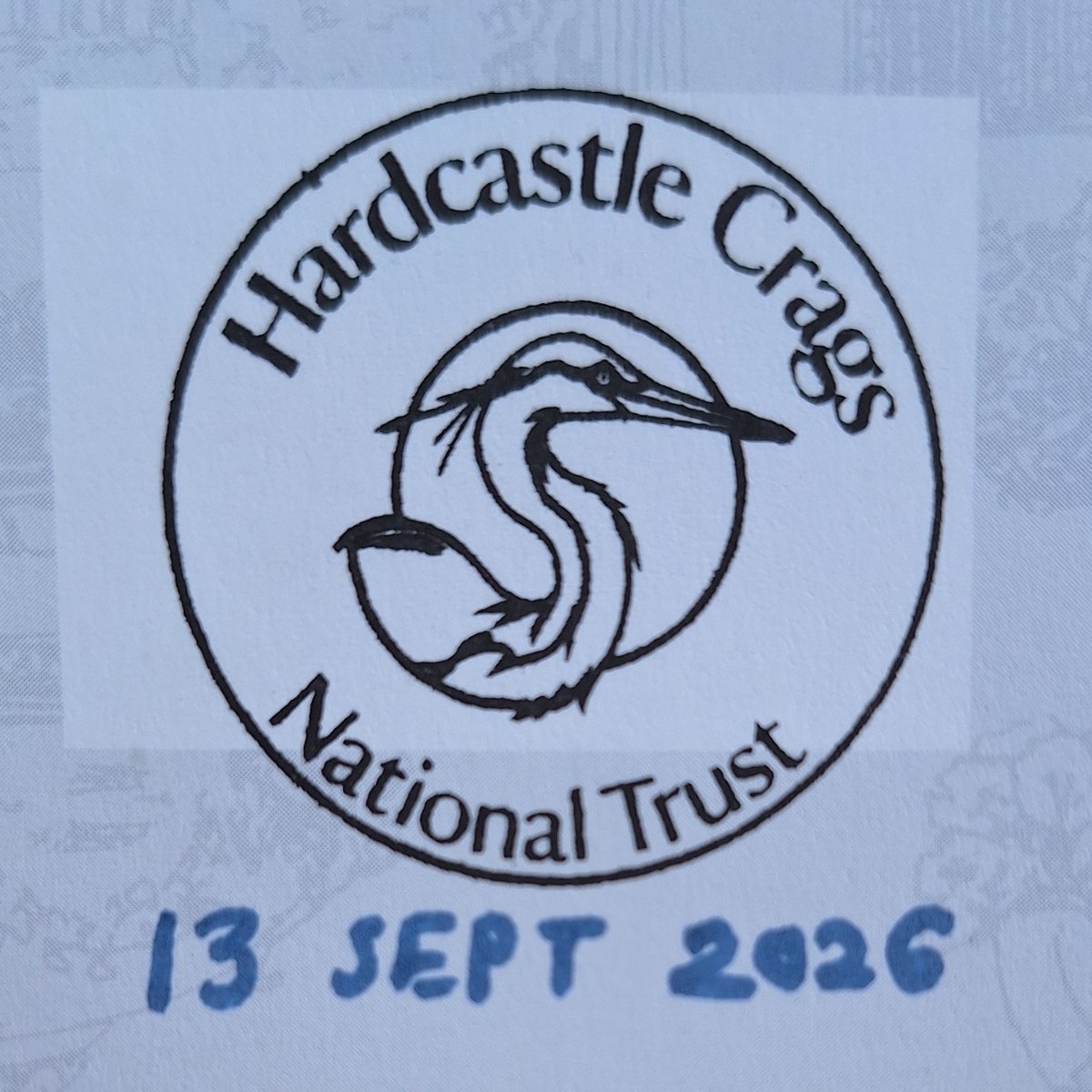 The stamp at Hardcastle Crags